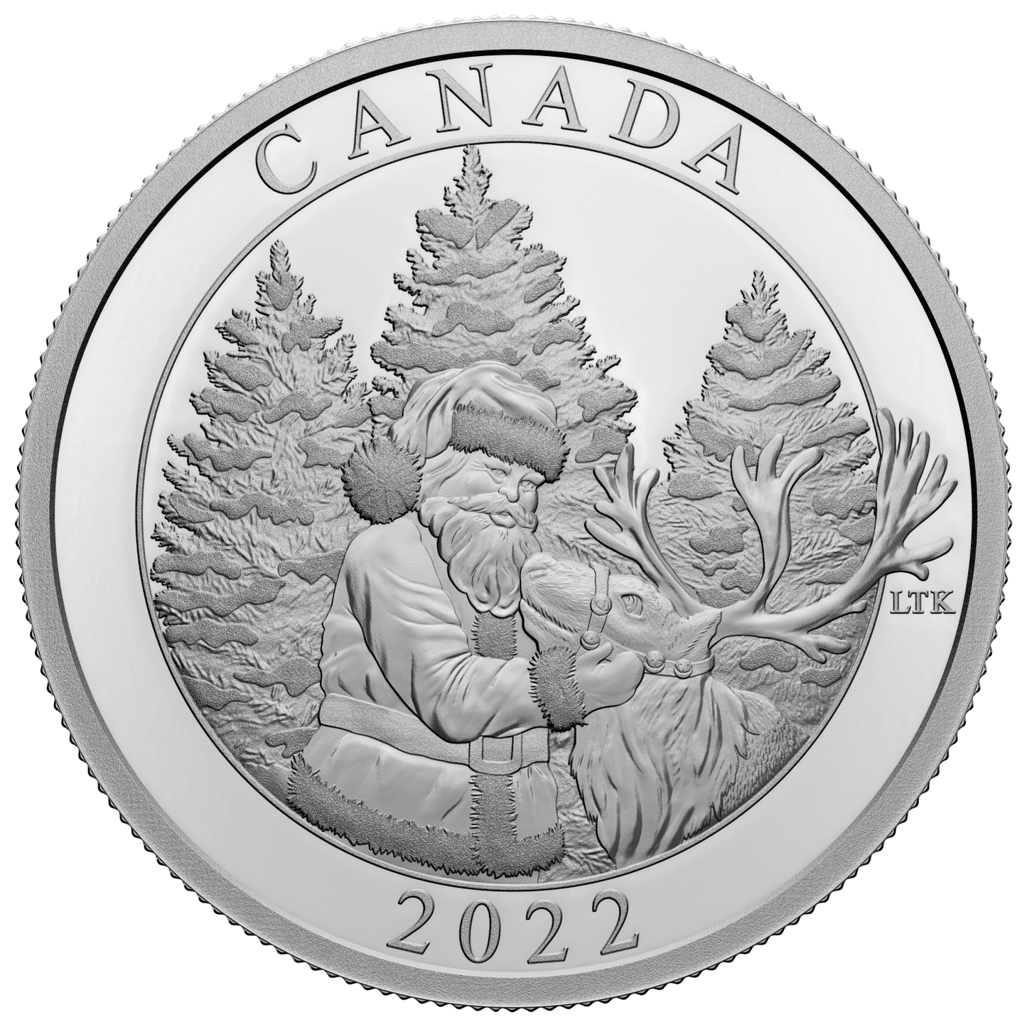 2022 Canada $50 The Magic of the Season Fine Silver Coin (No Tax)