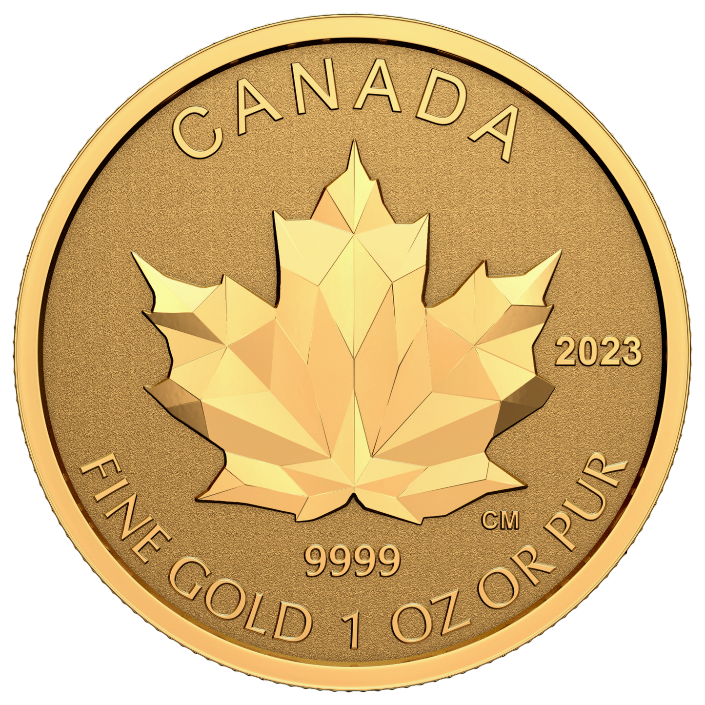 2023 Canada Multifaceted Maple Leaf Pure Gold Fractional Set (No Tax)