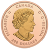 2023 Canada $200 Peace Dollar Rose Gold Plated Pure Gold (No Tax)