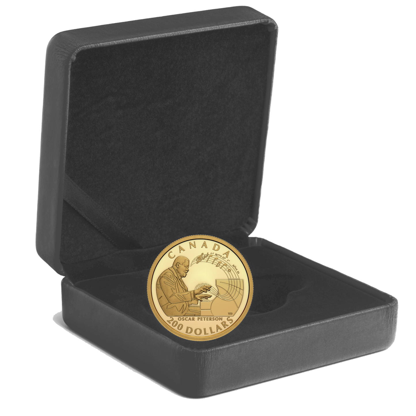 2022 Canada $200 Celebrating Oscar Peterson Pure Gold Coin (No Tax)