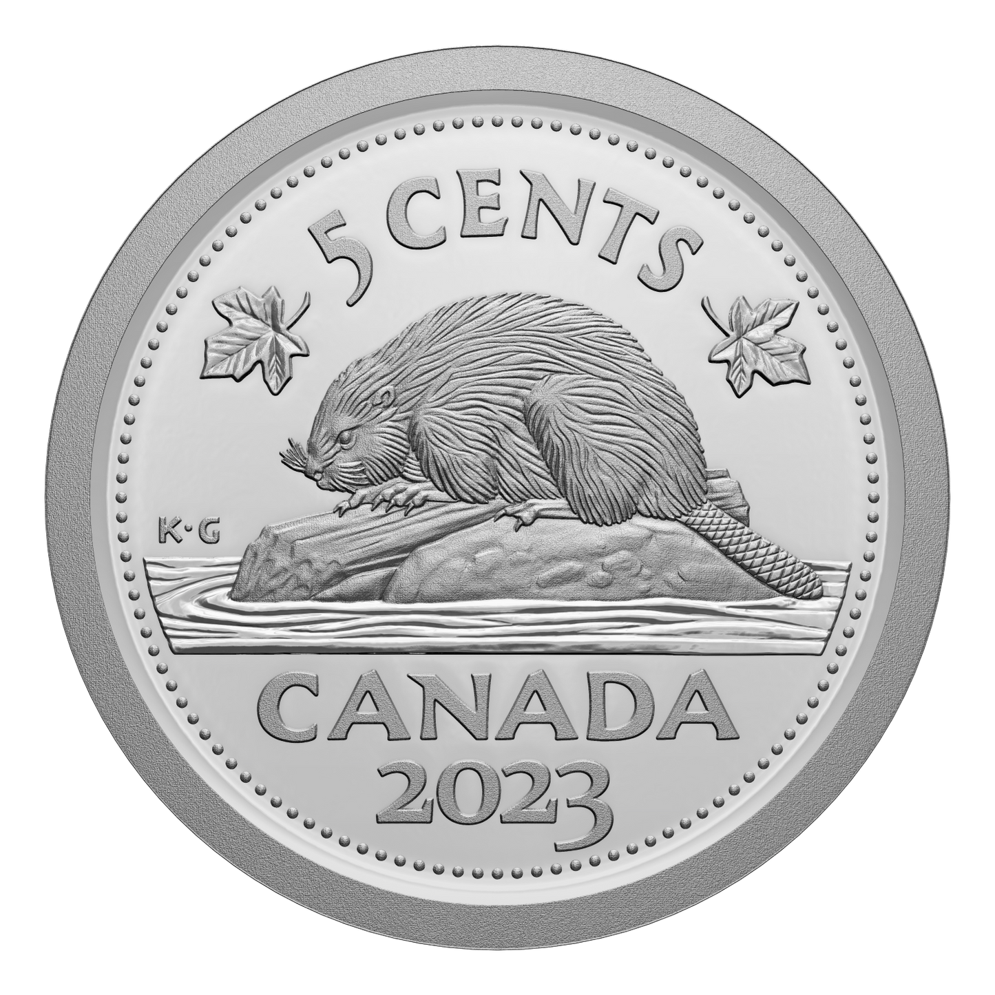 2023 Canada 5-cents Silver Proof (No Tax)