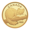 2023 Canada $10 The Curious Marten  1/20oz. Pure Gold Coin (No Tax)