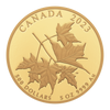 2023 Canada $500 Beloved Maple Leaves Pure Gold Coin (No Tax)