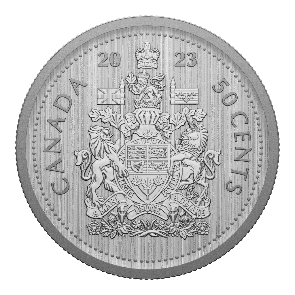 2023 QEII Canada 50-cents Specimen