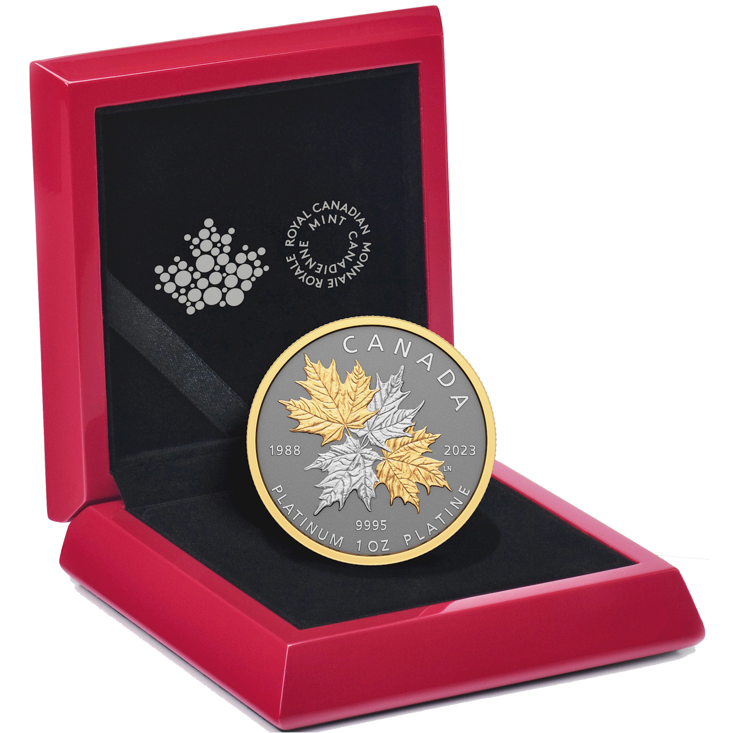 2023 Canada $300 Maple Leaf Forever Pure Platinum Coin (No Tax)