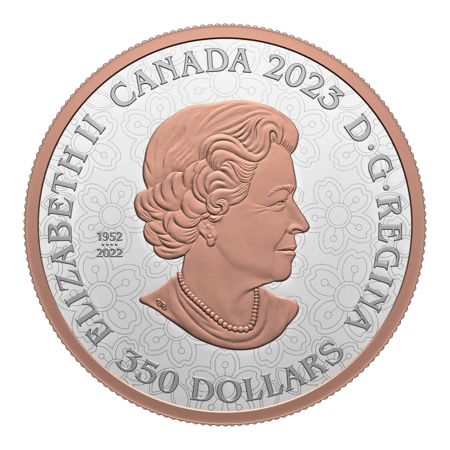 2023 Canada $350 Harmonious Pure Platinum Coin