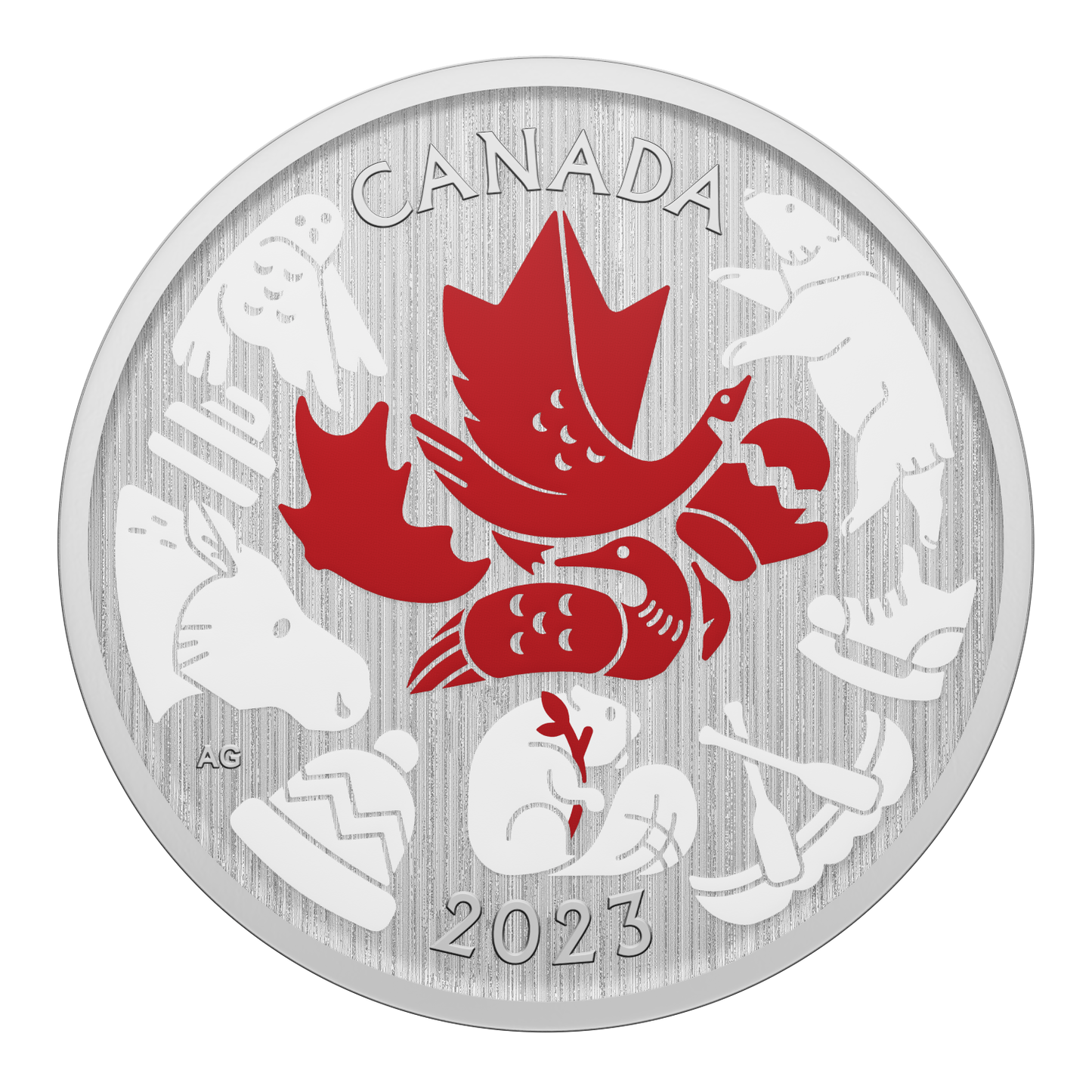 2023 Mosaic of Canadian Icons 6-coin Set