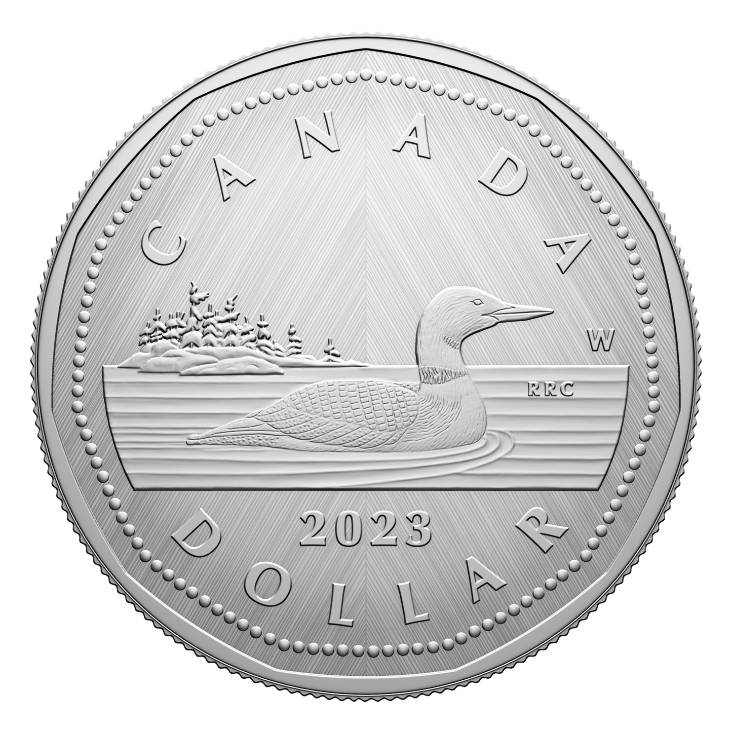 2023 Canada $1 Tribute: W Mint Mark - Loon Fine Silver (No Tax)