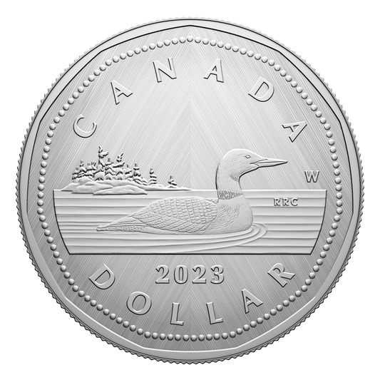 2023 Canada $1 Tribute: W Mint Mark - Loon Fine Silver (No Tax)