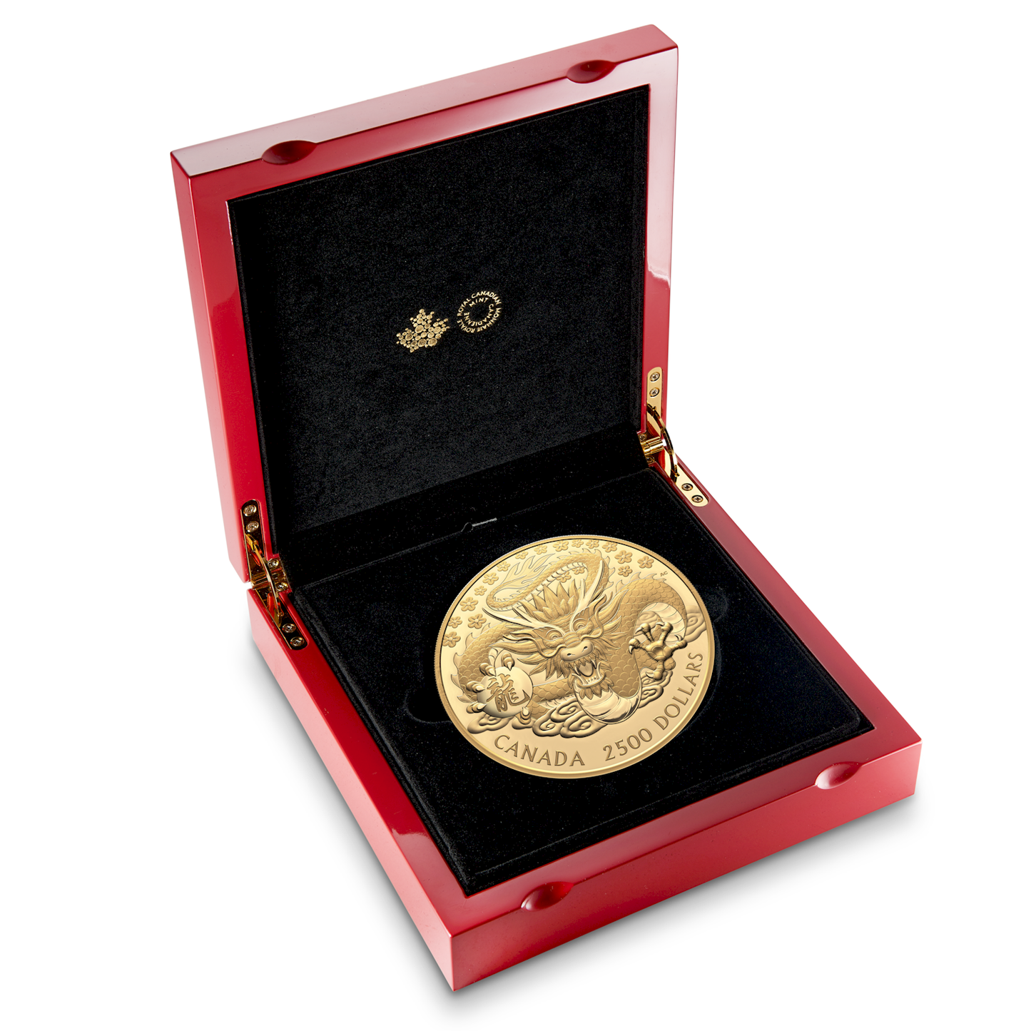 2024 Canada $2,500 Lunar Year of the Dragon Pure Gold Kilo Coin (No Tax)