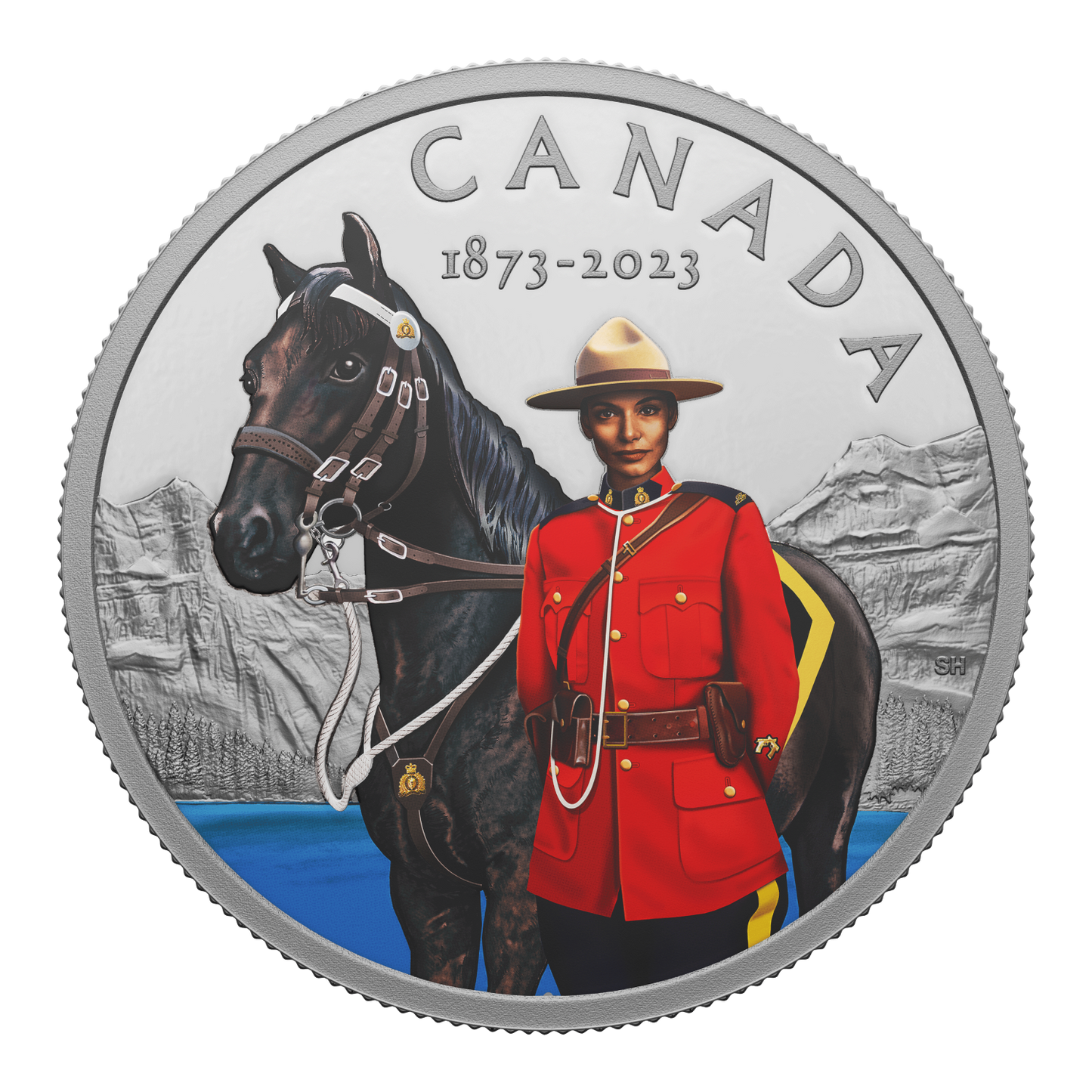 2023 Canada $20 150th Anniversary of the RCMP Fine Silver (No Tax)