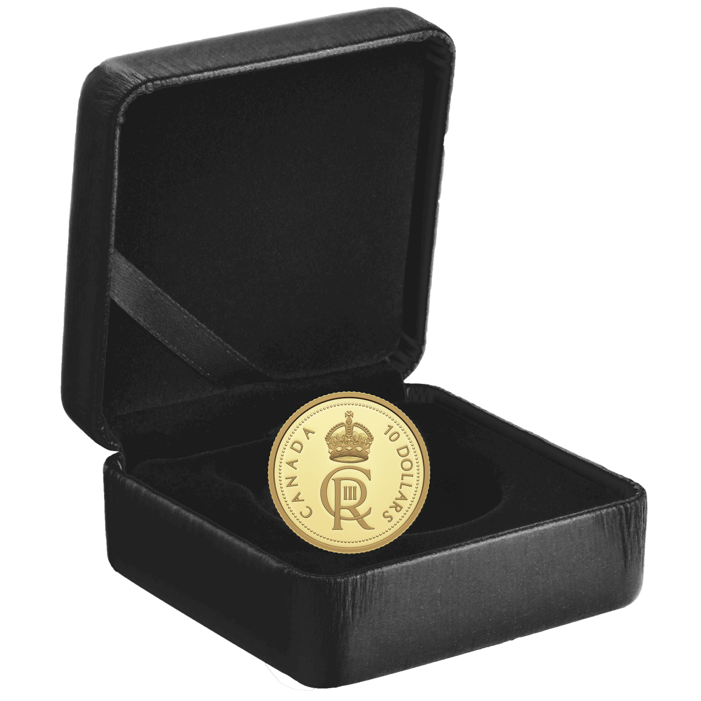 2023 Canada $10 His Majesty King Charles III's Royal Cypher 1/20oz. Pure Gold (No Tax)