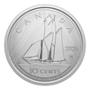 2025 Canada 10-cents Tribute: W Mint Mark - Bluenose Fine Silver (No Tax)