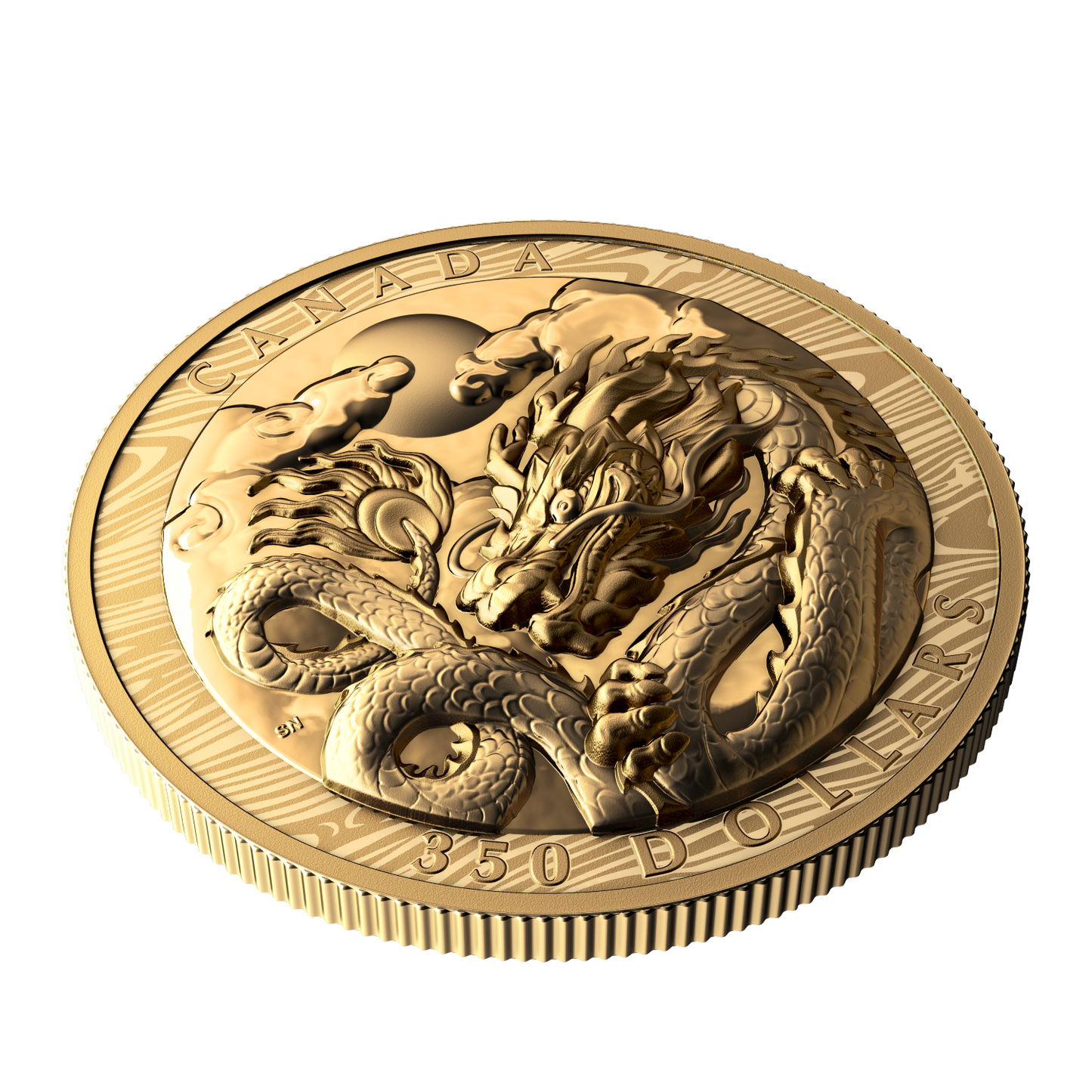 2024 Canada $350 Year of the Dragon EHR Pure Gold (No Tax)