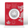 2024 Canada $5 Year of the Dragon Privy Treasured Silver Maple Leafs First Strikes (No Tax)