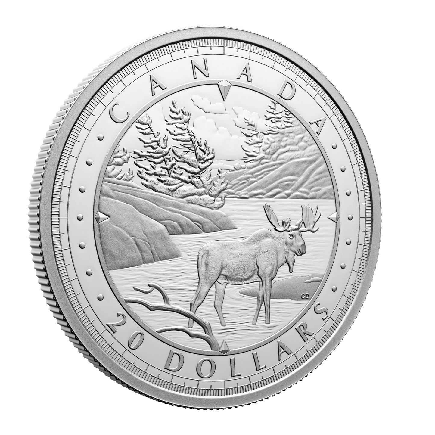 2024 $20 This is Canada: Wondrous Waters - Great Lakes Fine Silver (No Tax)