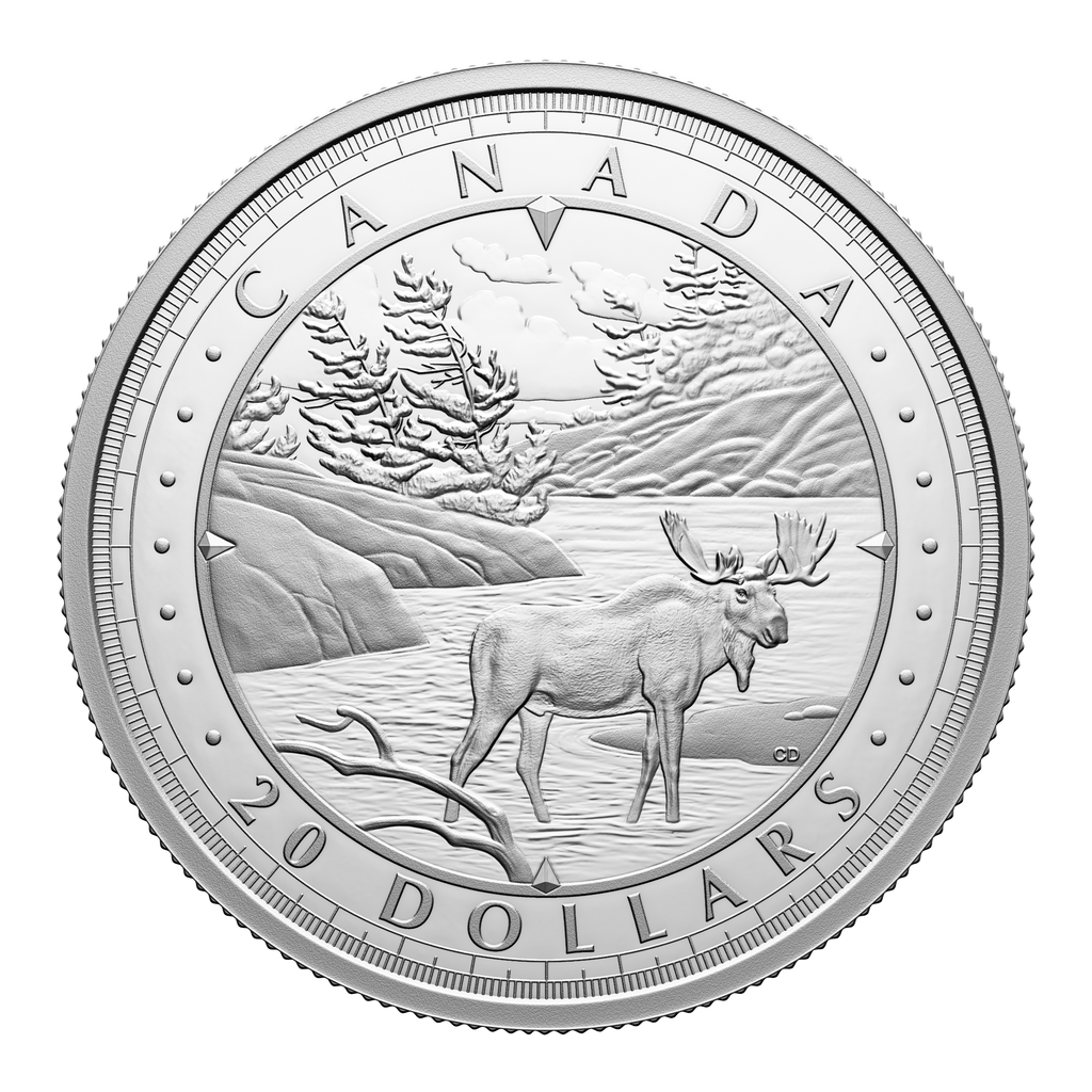 2024 $20 This is Canada: Wondrous Waters - Great Lakes Fine Silver (No Tax)