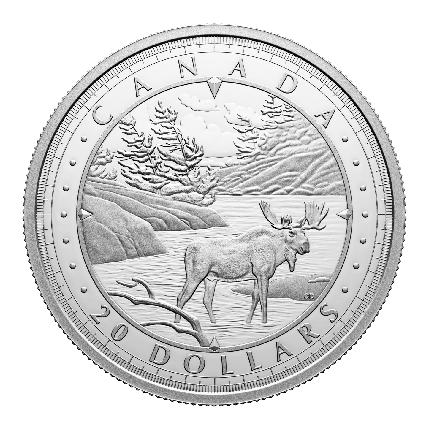 2024 $20 This is Canada: Wondrous Waters - Great Lakes Fine Silver (No Tax)