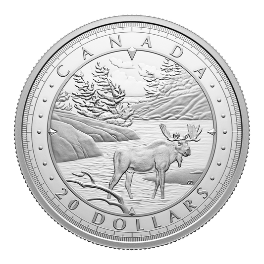 2024 $20 This is Canada: Wondrous Waters - Great Lakes Fine Silver (No Tax)