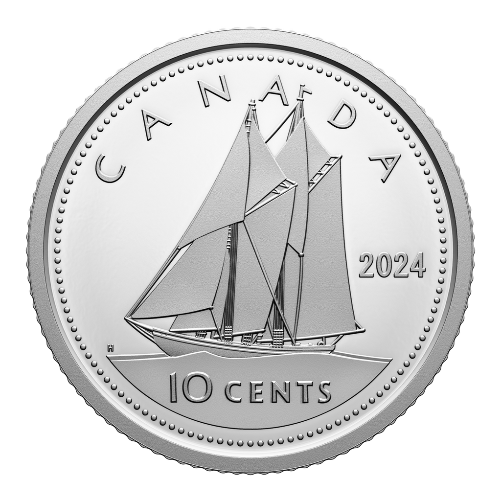 2024 Canada 10-cents Silver Proof (No Tax)