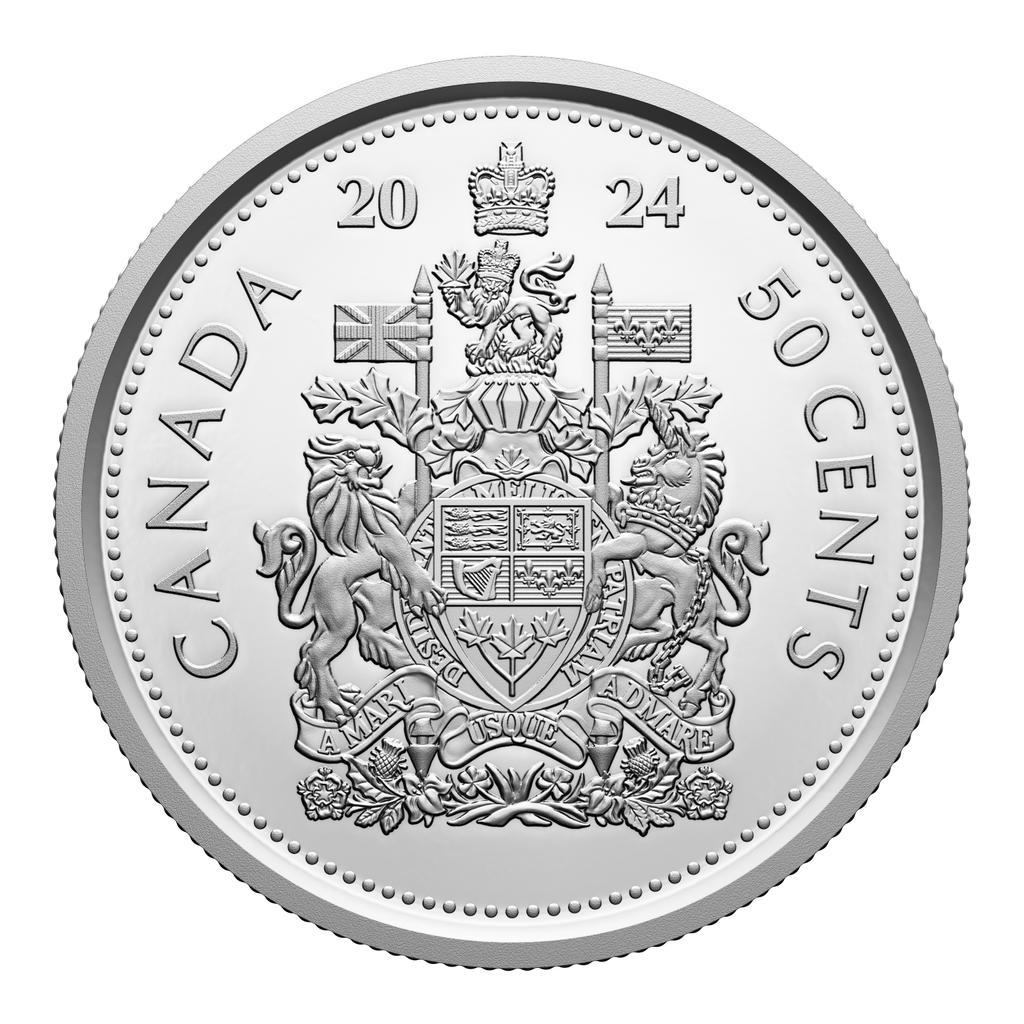 2024 Canada 50-cents Silver Proof (No Tax)