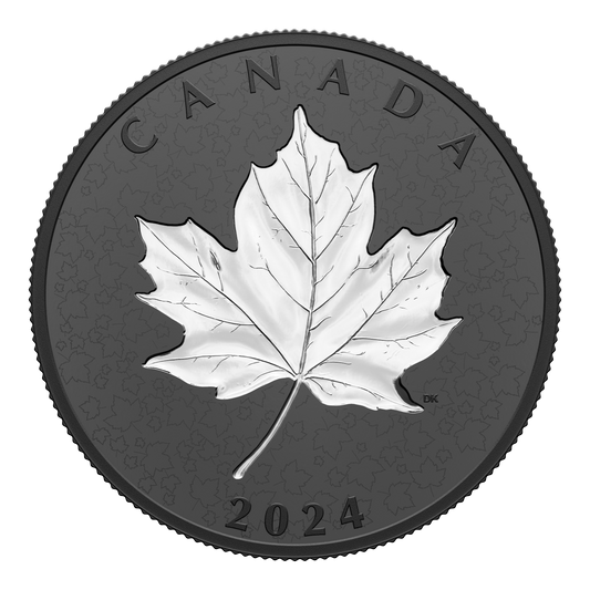 2024 Canada $50 Maple Leaves in Motion Fine Silver (No Tax)