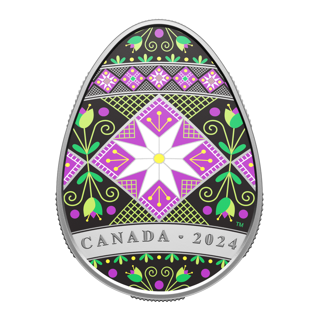 2024 Canada $20 Pysanka Fine Silver (No Tax)