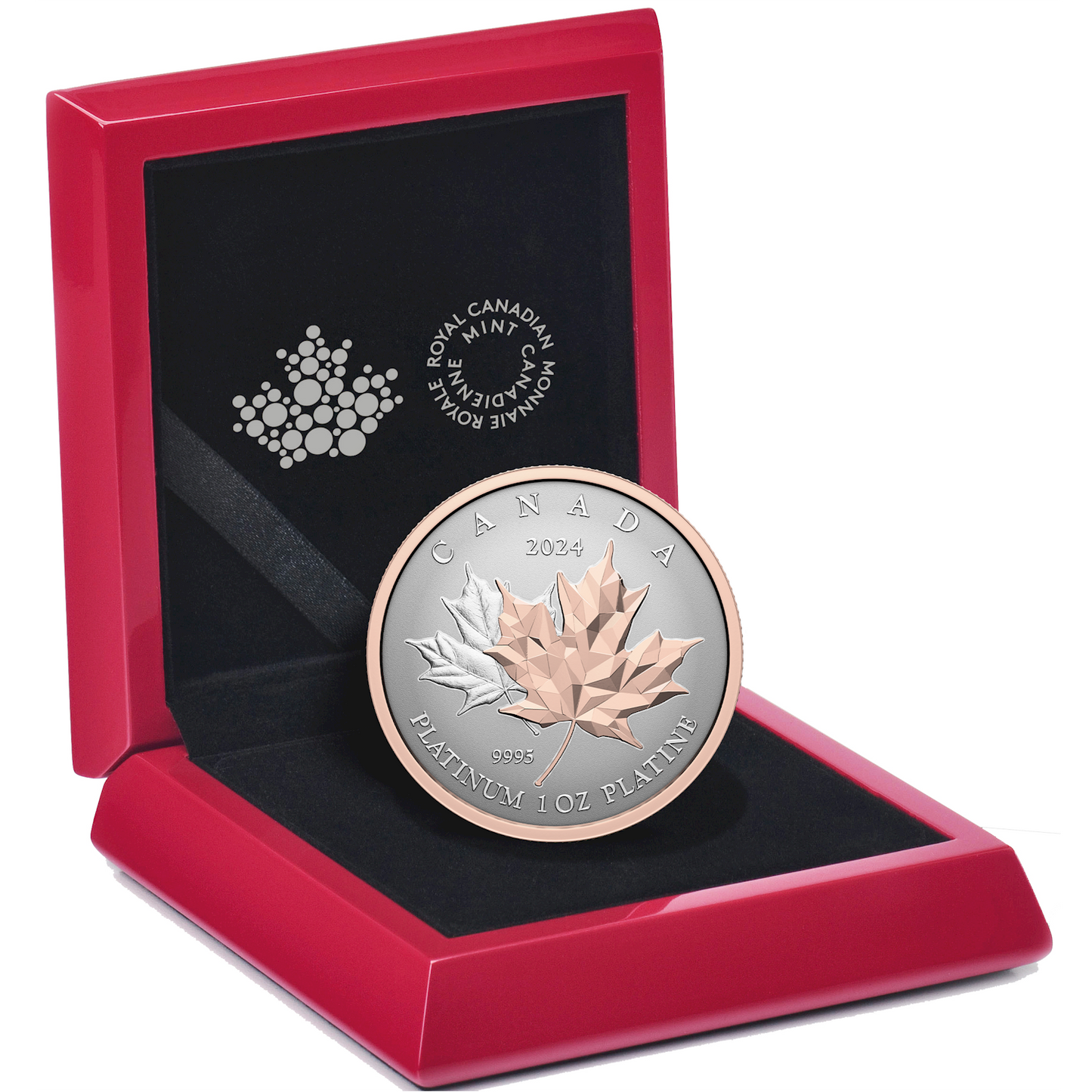 2024 Canada $300 Maple Leaf Forever Pure Platinum (No Tax)