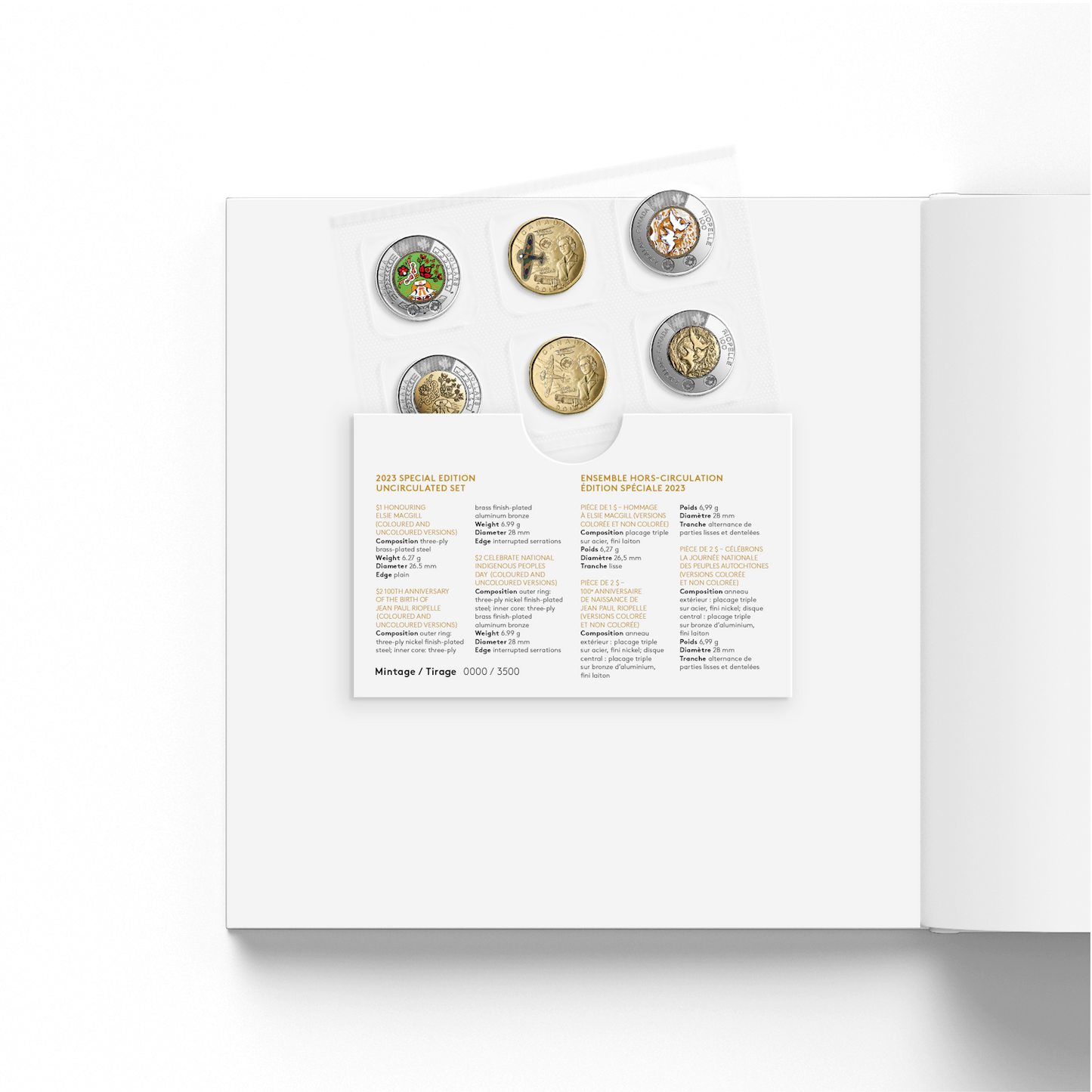 2023 Annual Collection Book with Special Edition Uncirculated Set