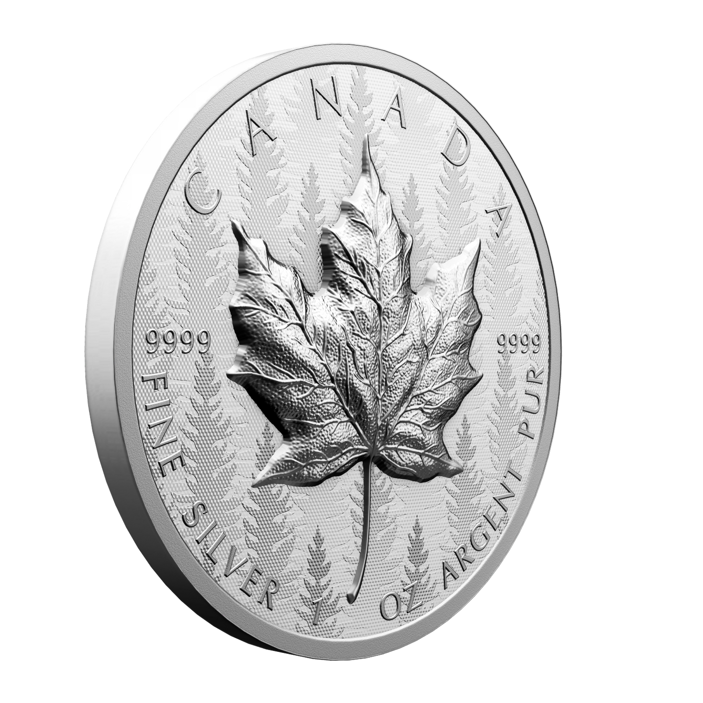 2024 Canada $20 Ultra-High Relief 1oz. SML Fine Silver (No Tax)