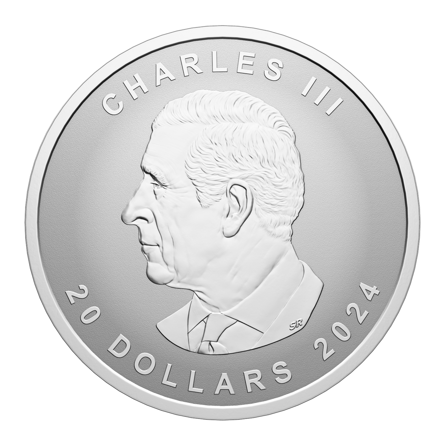 2024 Canada $20 Ultra-High Relief 1oz. SML Fine Silver (No Tax)