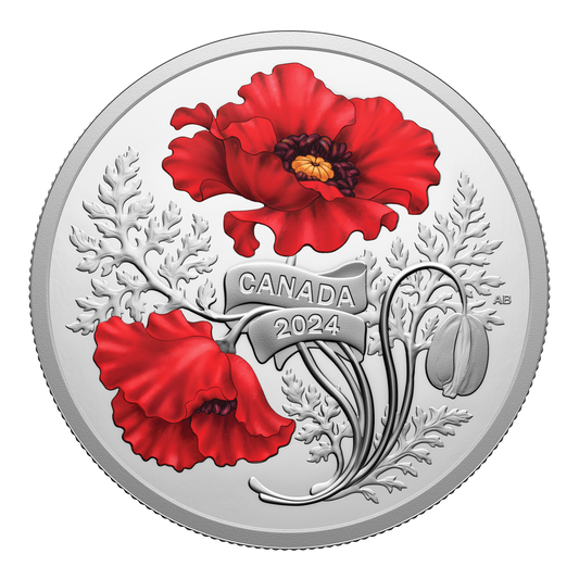 2024 Canada $20 Remembrance Day Fine Silver (No Tax)