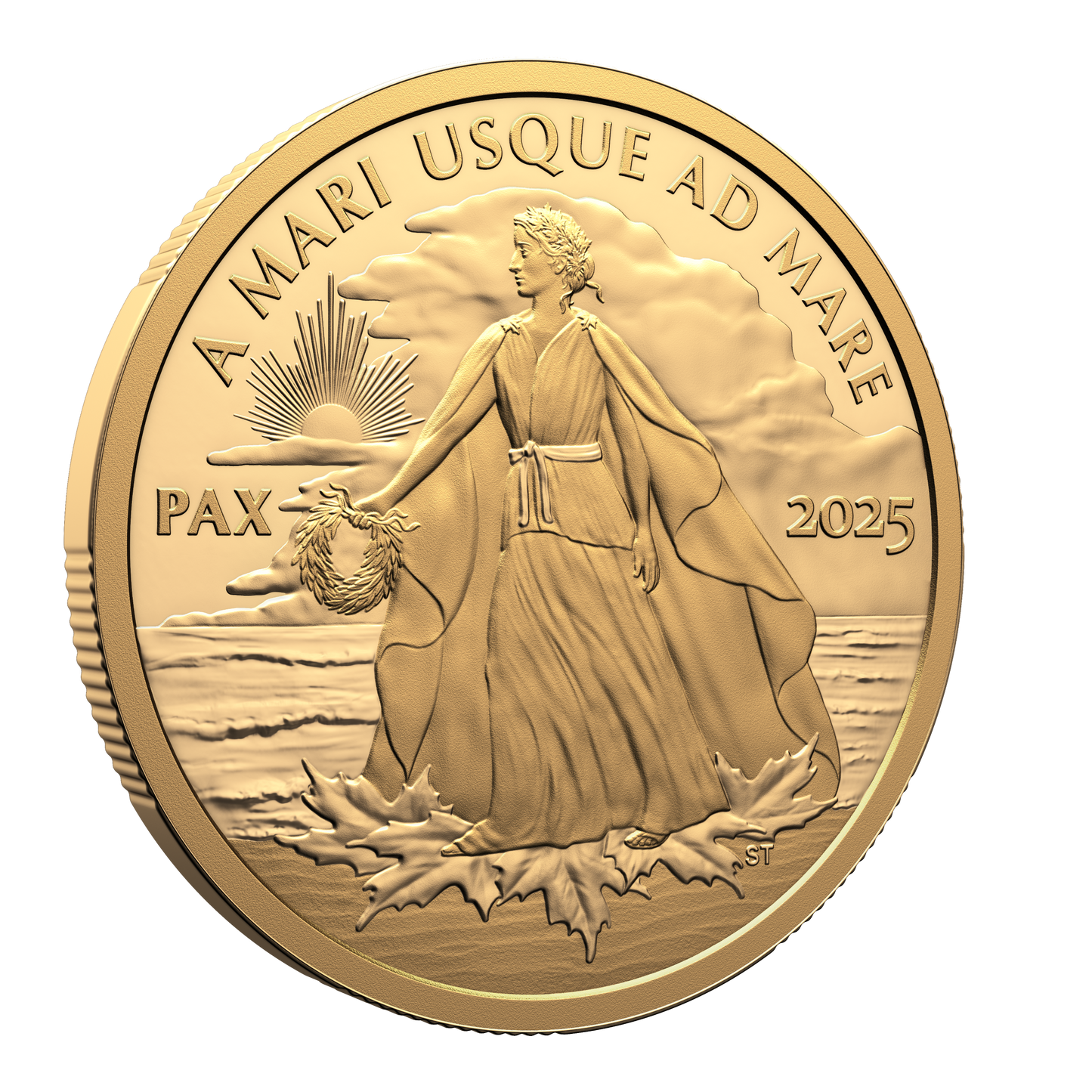 2025 Canada $200 Peace Dollar Pure Gold (No Tax)