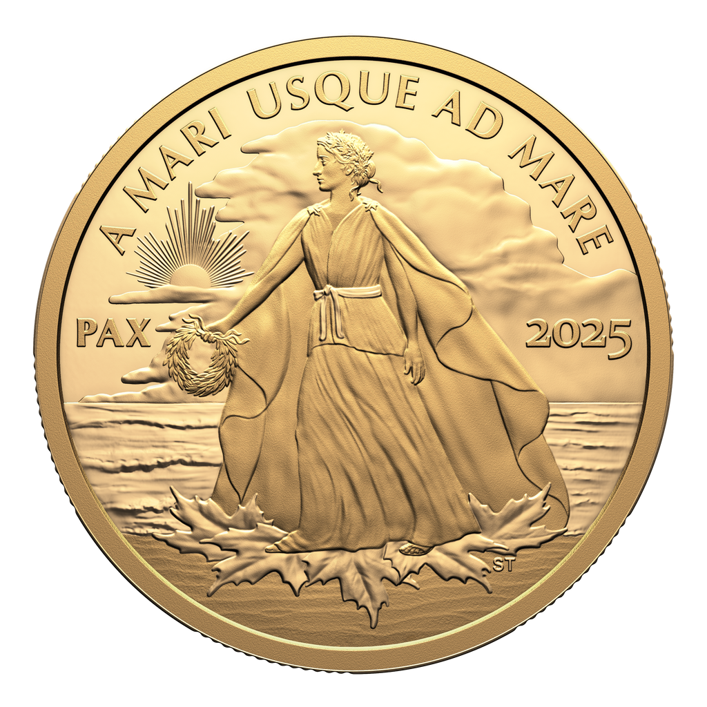 2025 Canada $200 Peace Dollar Pure Gold (No Tax)