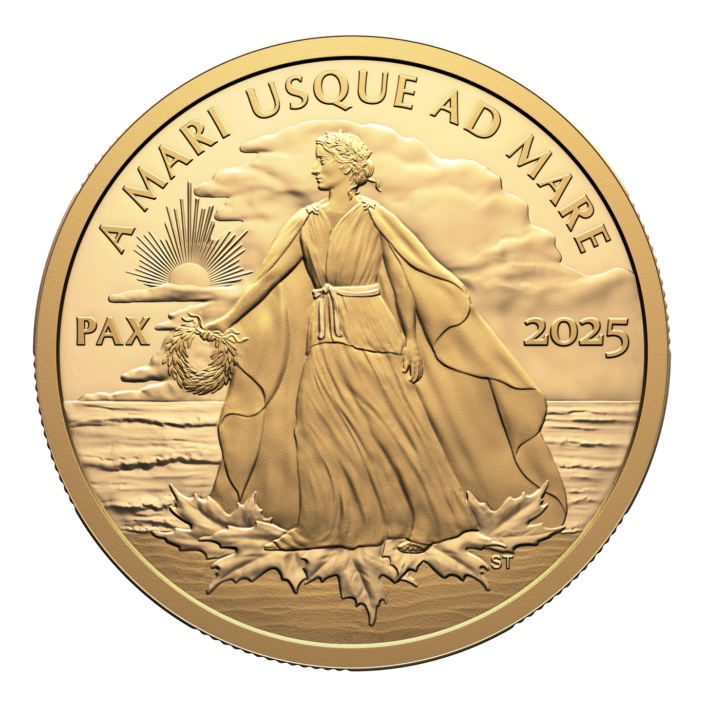 2025 Canada $200 Peace Dollar Pure Gold (No Tax)