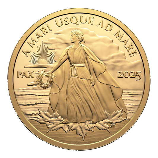 2025 Canada $200 Peace Dollar Pure Gold (No Tax)