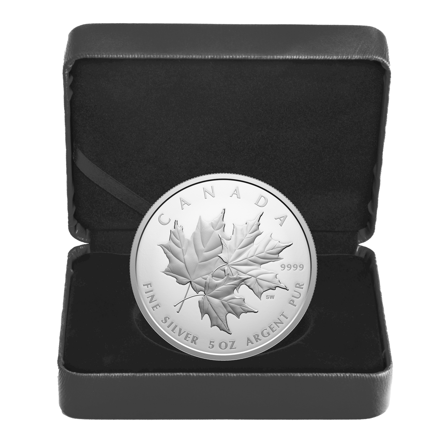 2025 Canada $50 Triple Maple 5oz. Fine Silver Coin (No Tax)