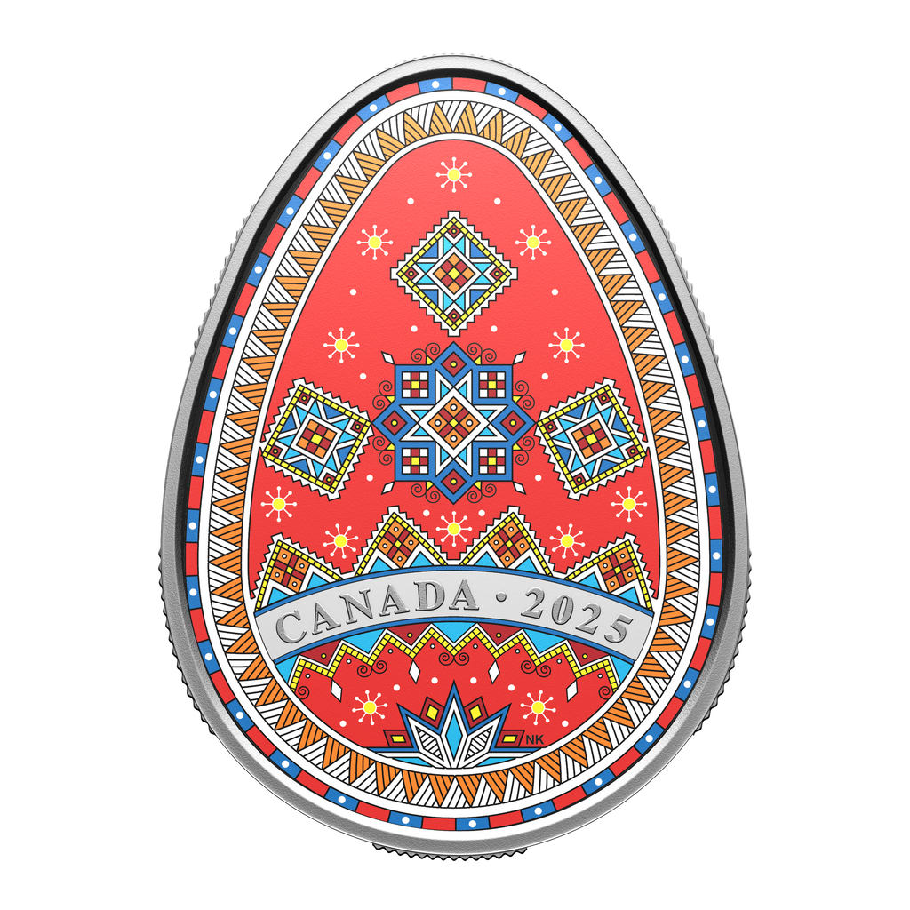 2025 Canada $20 Pysanka Fine Silver (No Tax)