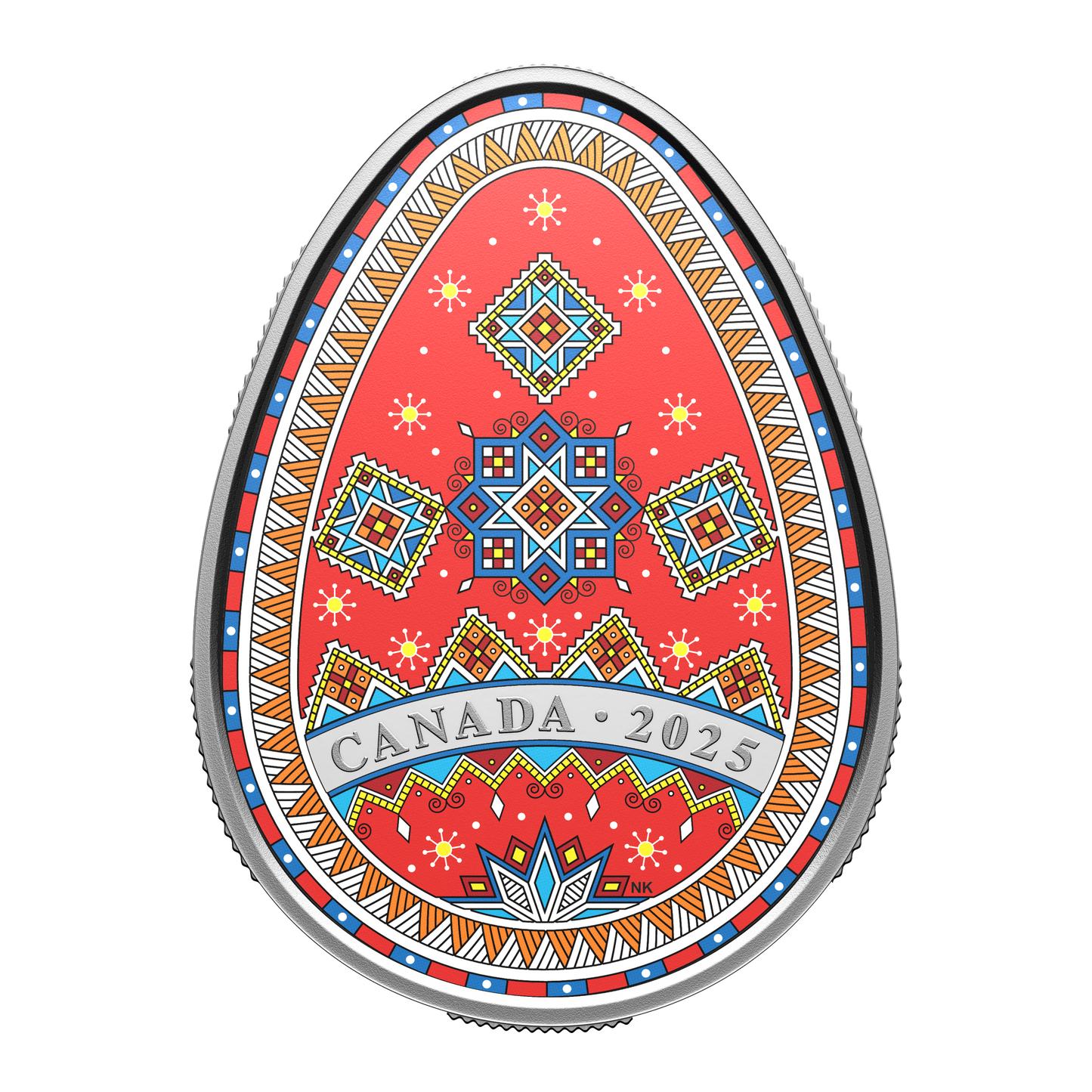 2025 Canada $20 Pysanka Fine Silver (No Tax)