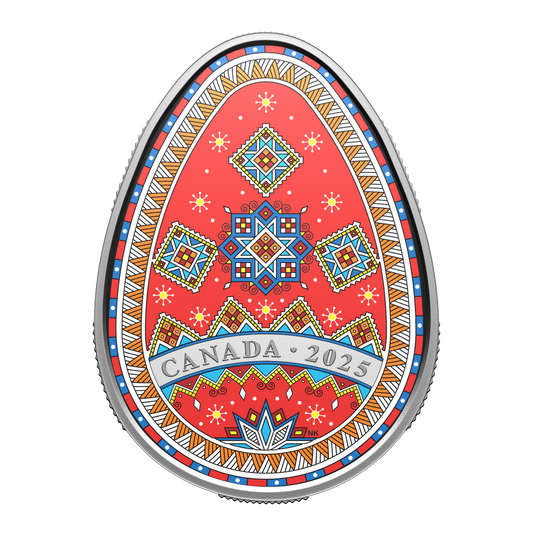 2025 Canada $20 Pysanka Fine Silver (No Tax)