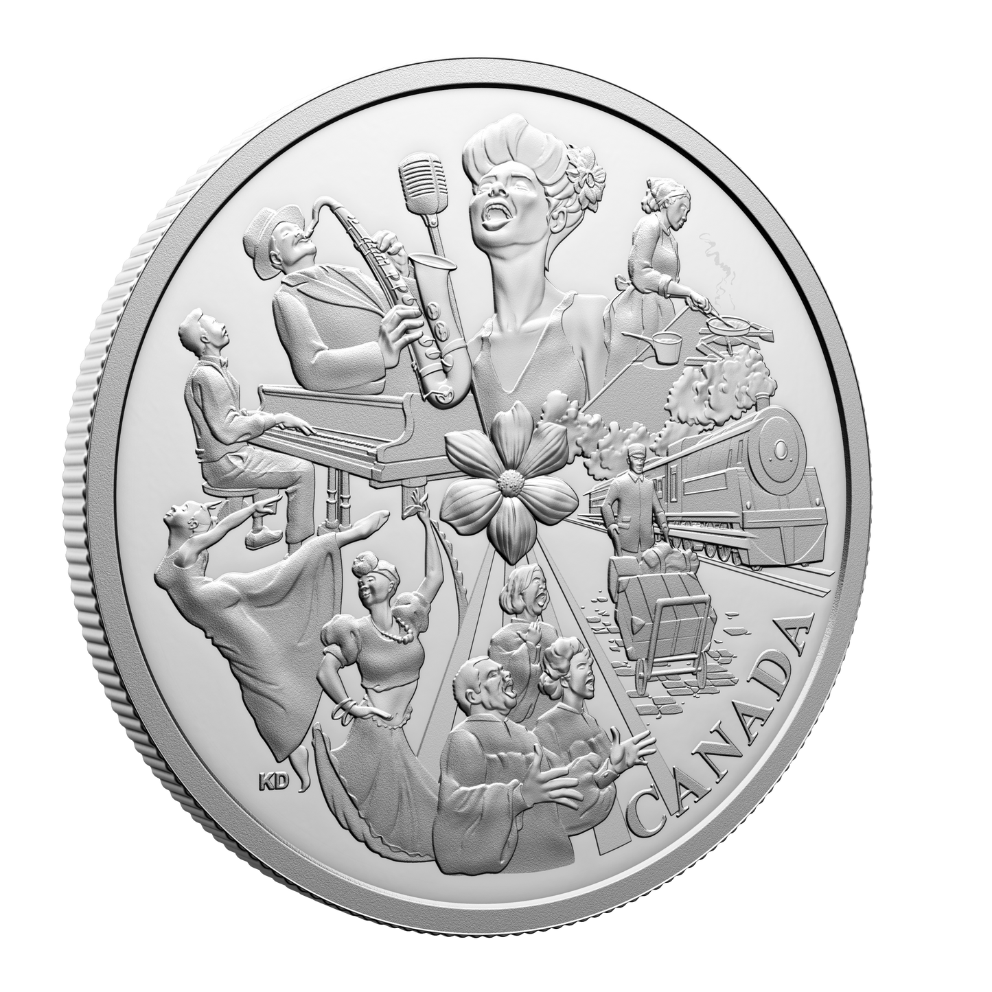 2025 Canada $20 Commemorating Black History: Hogan's Alley Fine Silver (No Tax)