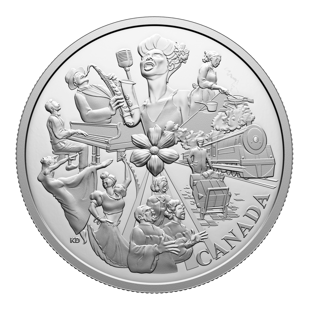 2025 Canada $20 Commemorating Black History: Hogan's Alley Fine Silver (No Tax)