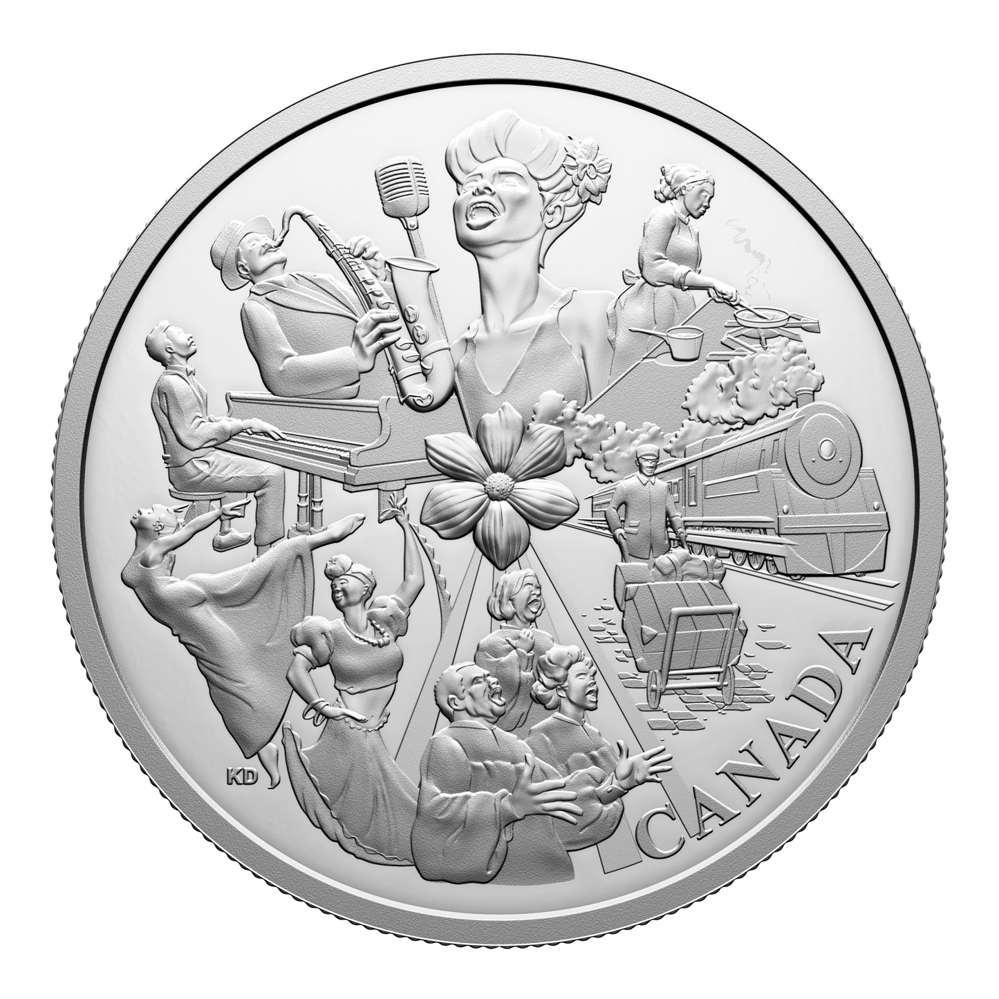 2025 Canada $20 Commemorating Black History: Hogan's Alley Fine Silver (No Tax)