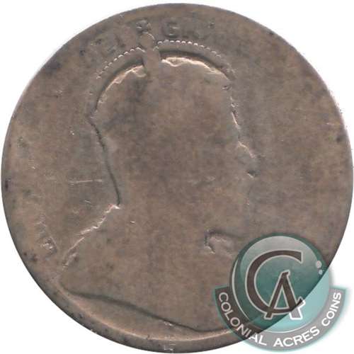 1908 Canada 25-cents Filler