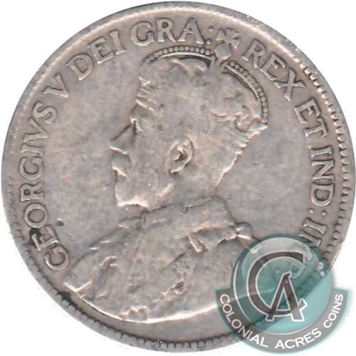 1931 Canada 25-cents Very Good (VG-8)