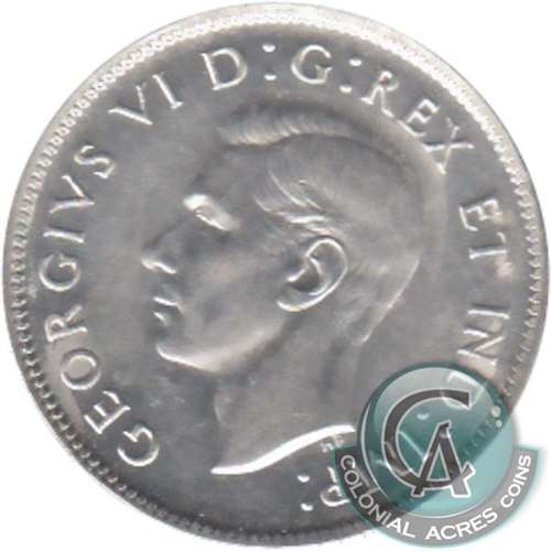 1941 Canada 25-cents AU-UNC (AU-55)