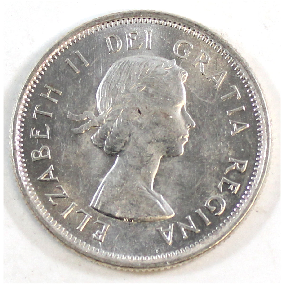 1961 Canada 25-cents AU-UNC (AU-55)