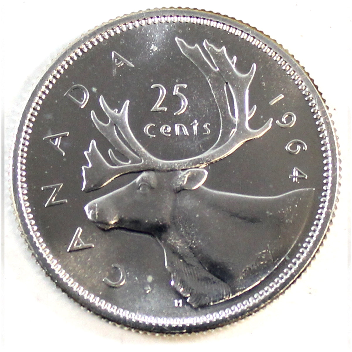 1964 Canada 25-cents Proof Like