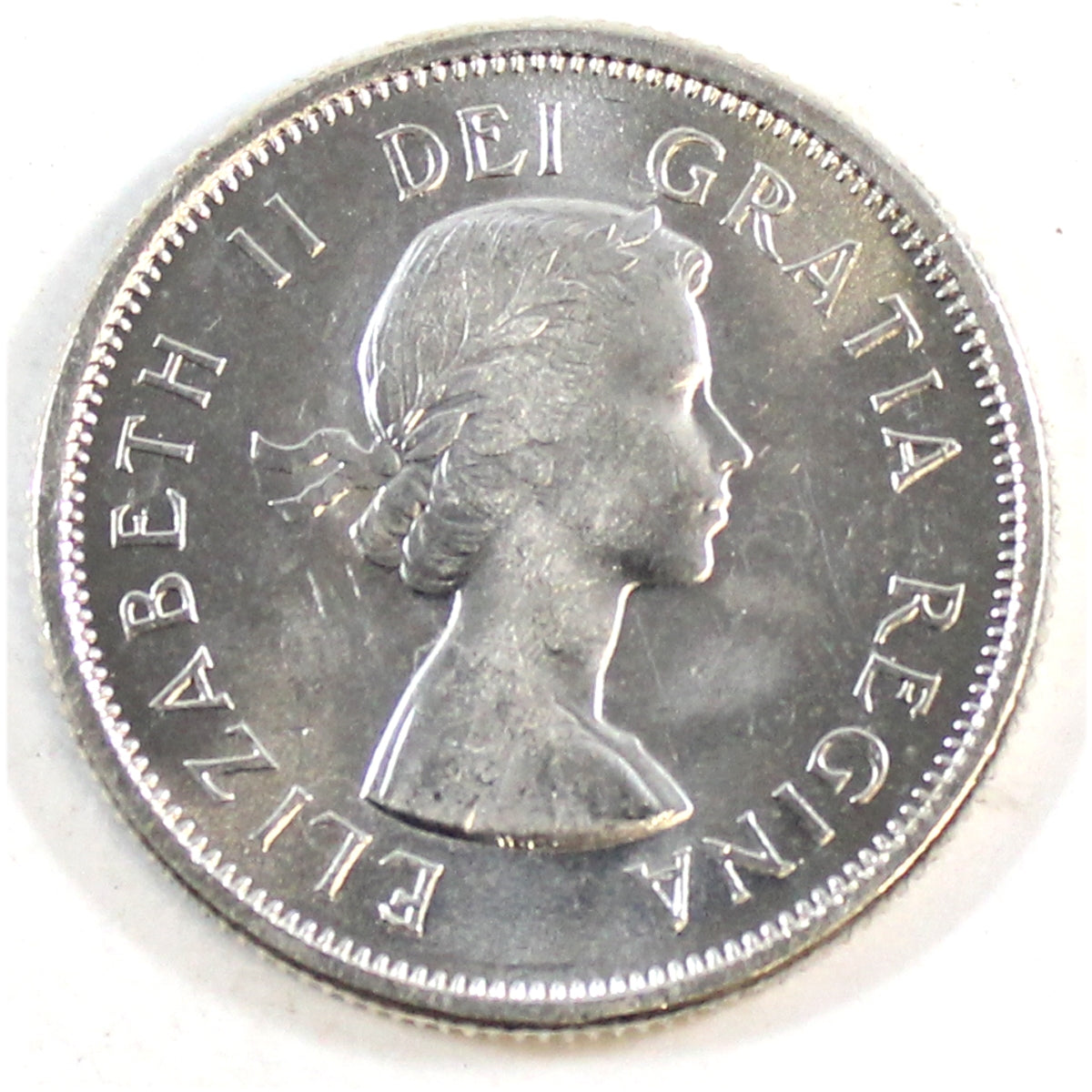 1964 Canada 25-cents UNC+ (MS-62)