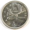 1965 Canada 25-cents Choice Brilliant Uncirculated (MS-64)